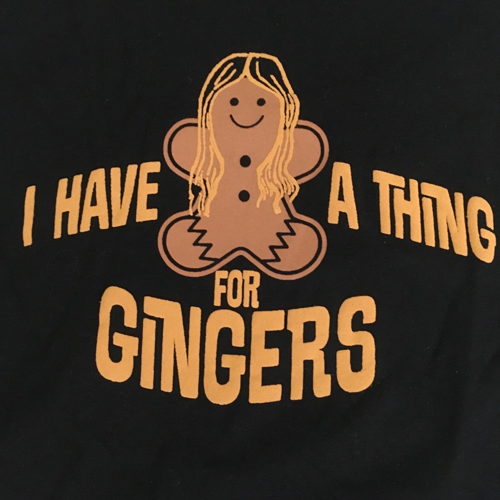 Fun Gingers Tee M NWT
